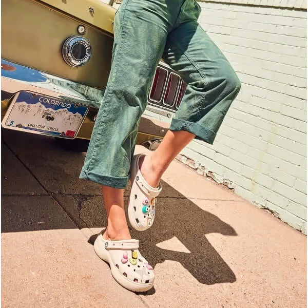 206750-2Y2 CLASSIC PLATFORM CLOG Womens Clogs Bone