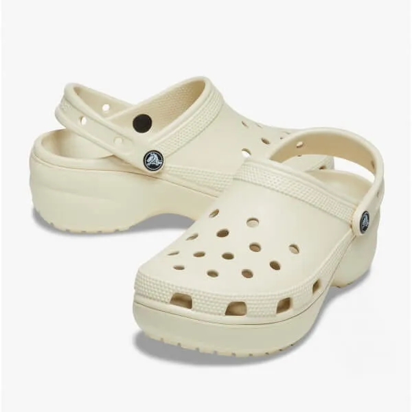 206750-2Y2 CLASSIC PLATFORM CLOG Womens Clogs Bone