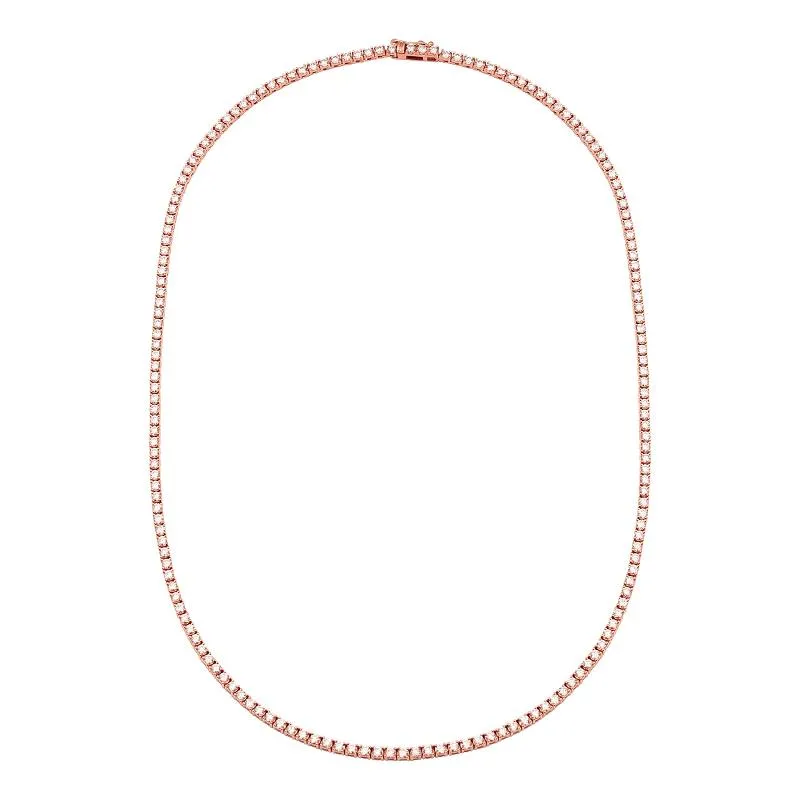 5.15ct Diamond Statement Tennis Necklace