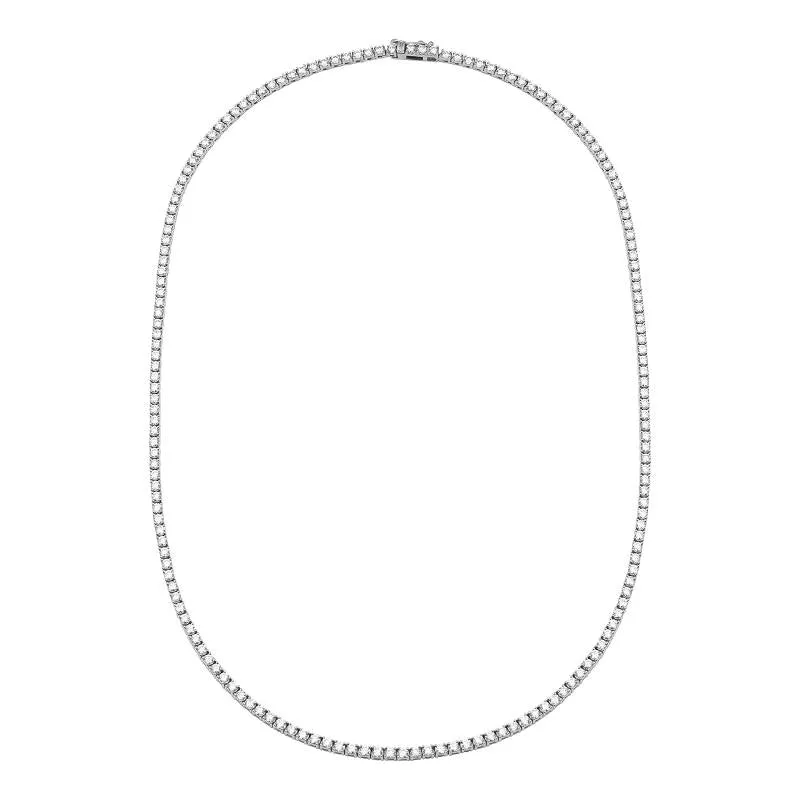 5.15ct Diamond Statement Tennis Necklace