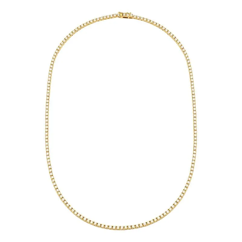 5.15ct Diamond Statement Tennis Necklace