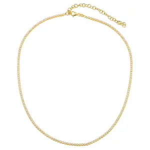 7.5ct Diamond Statement Tennis Necklace with Extenders