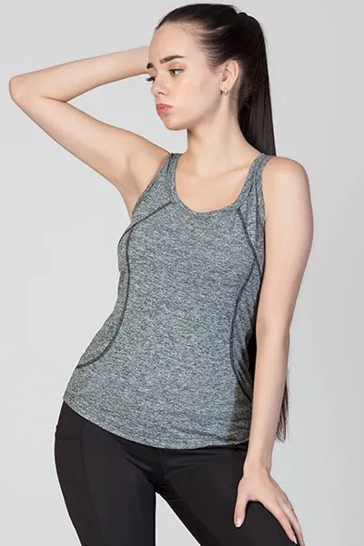 Active Sleeve Less Tank Top with Ultimate Leggings