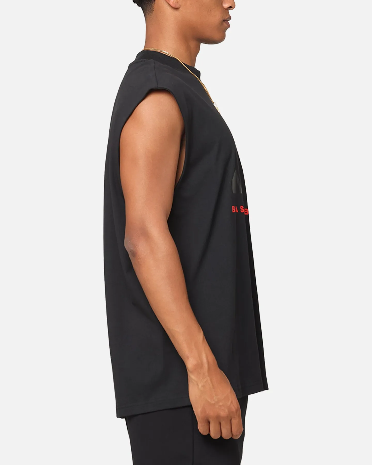 Adidas Basketball Sleeveless T-Shirt Black