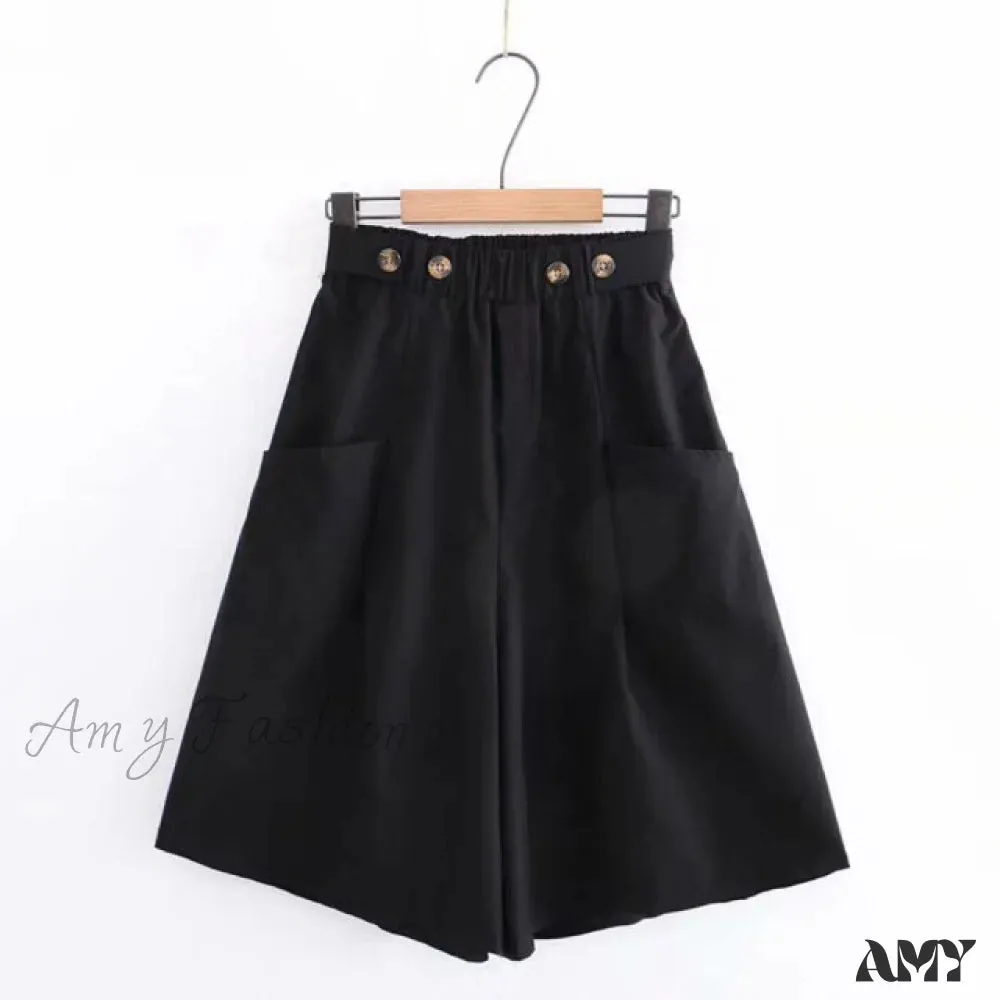 Amy Fashion - New Casual Cargo Shorts