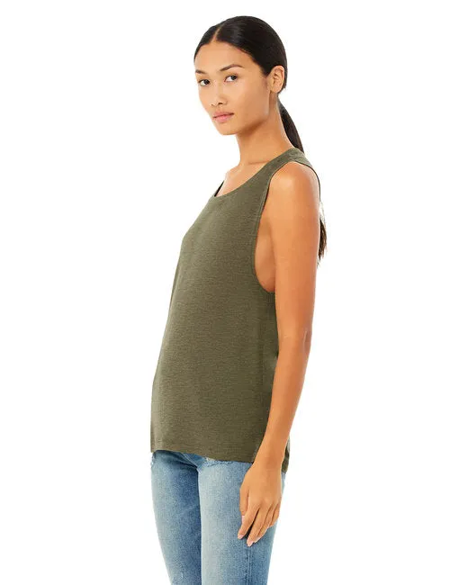 Bella Canvas 8803 Women's Flowy Scoop Muscle Tank
