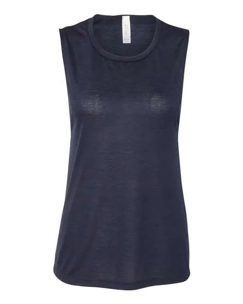 Bella Canvas 8803 Women's Flowy Scoop Muscle Tank