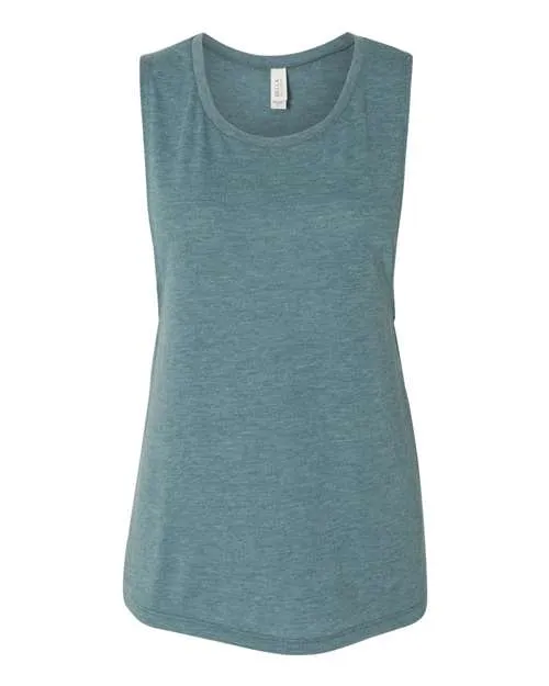 Bella Canvas 8803 Women's Flowy Scoop Muscle Tank
