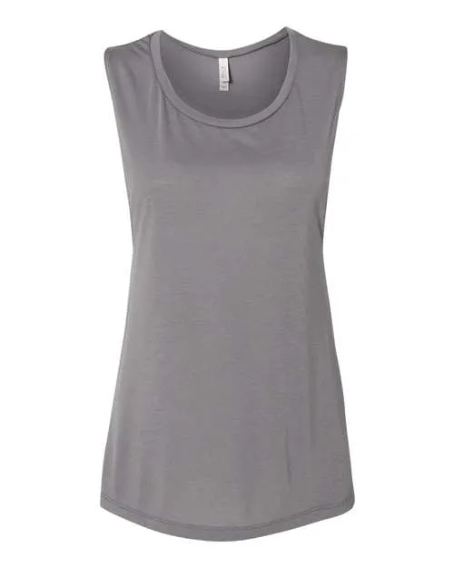 Bella Canvas 8803 Women's Flowy Scoop Muscle Tank