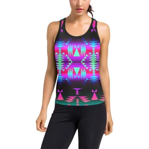 Between the Rocky Mountains Women's Racerback Tank Top
