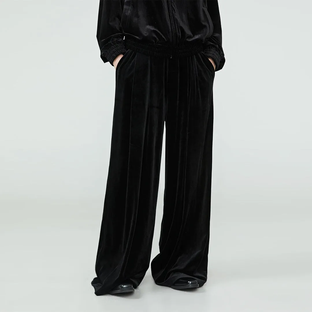 Black Velvet Pant
