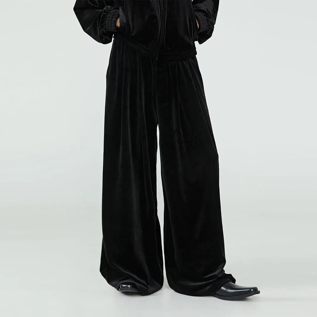 Black Velvet Pant