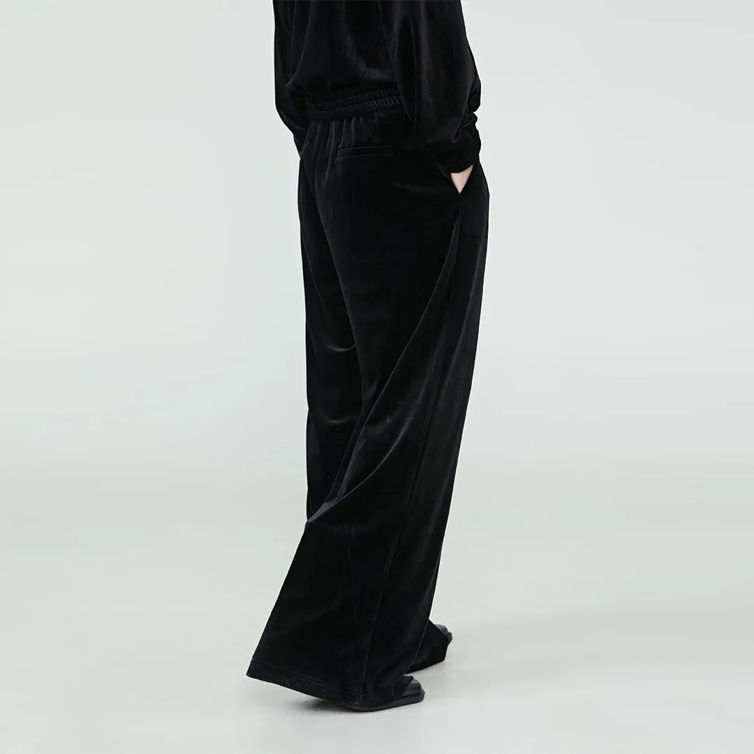 Black Velvet Pant