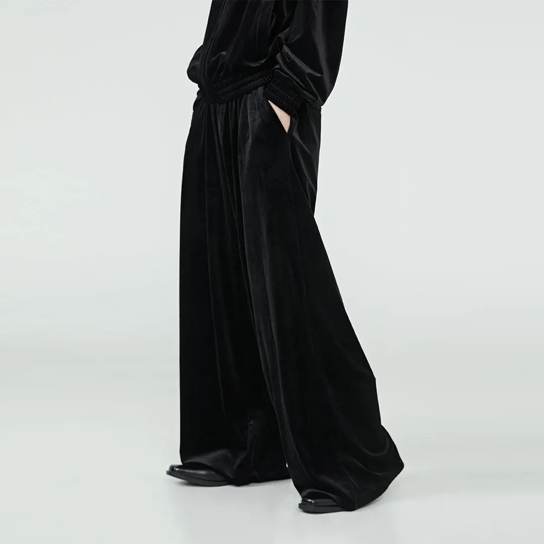 Black Velvet Pant