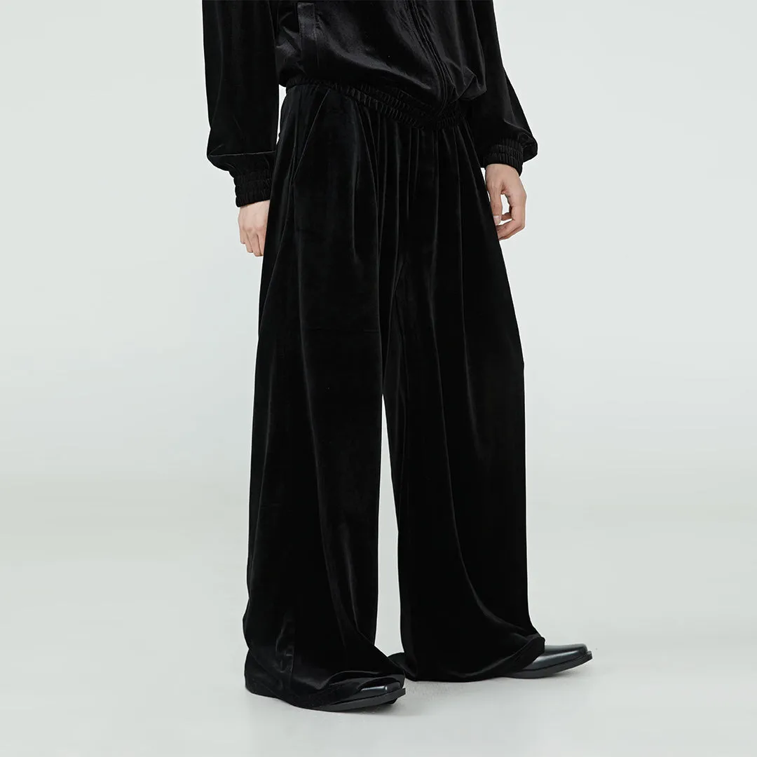 Black Velvet Pant