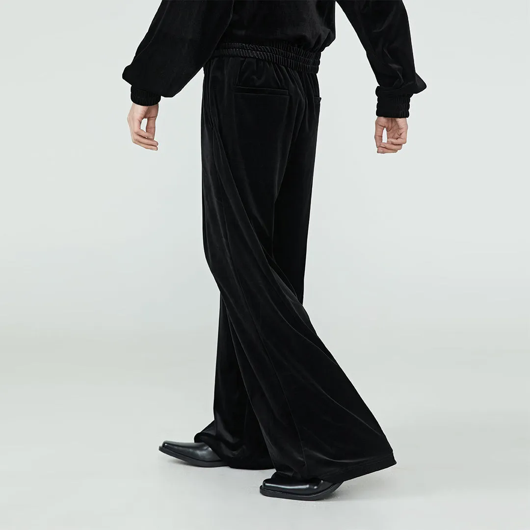 Black Velvet Pant