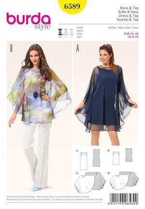 Burda Pattern 6589 (8-20)