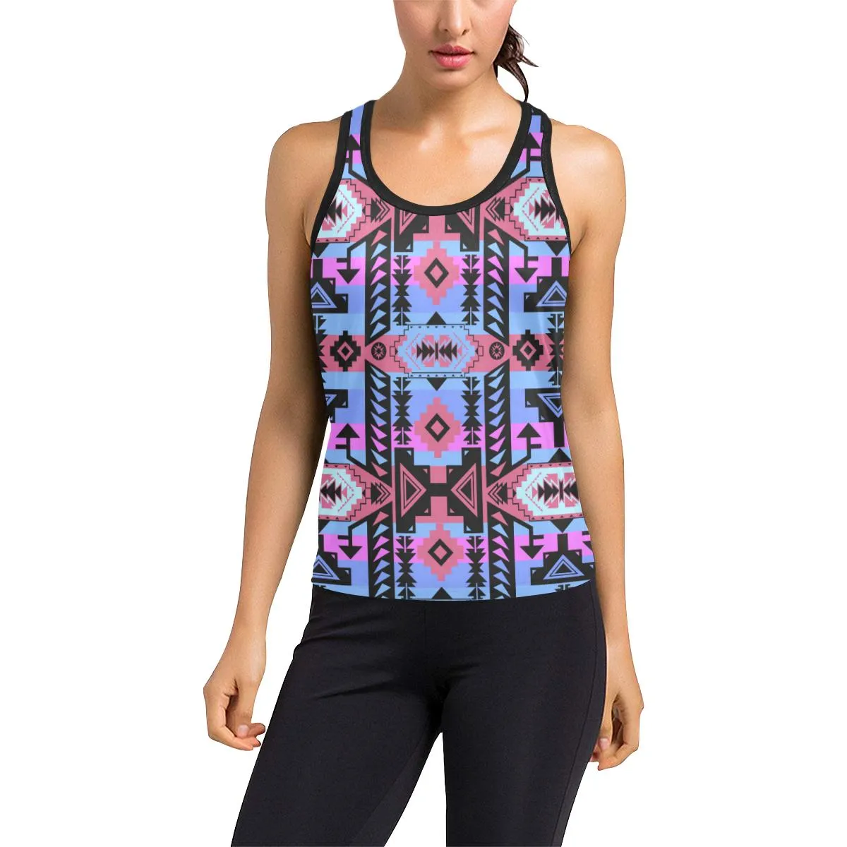 Chiefs Mountain Sunset Women's Racerback Tank Top