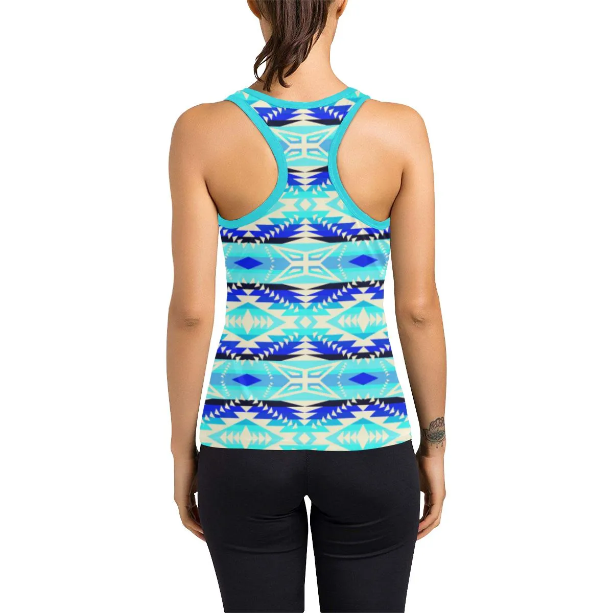 Coastal War Party Women's Racerback Tank Top