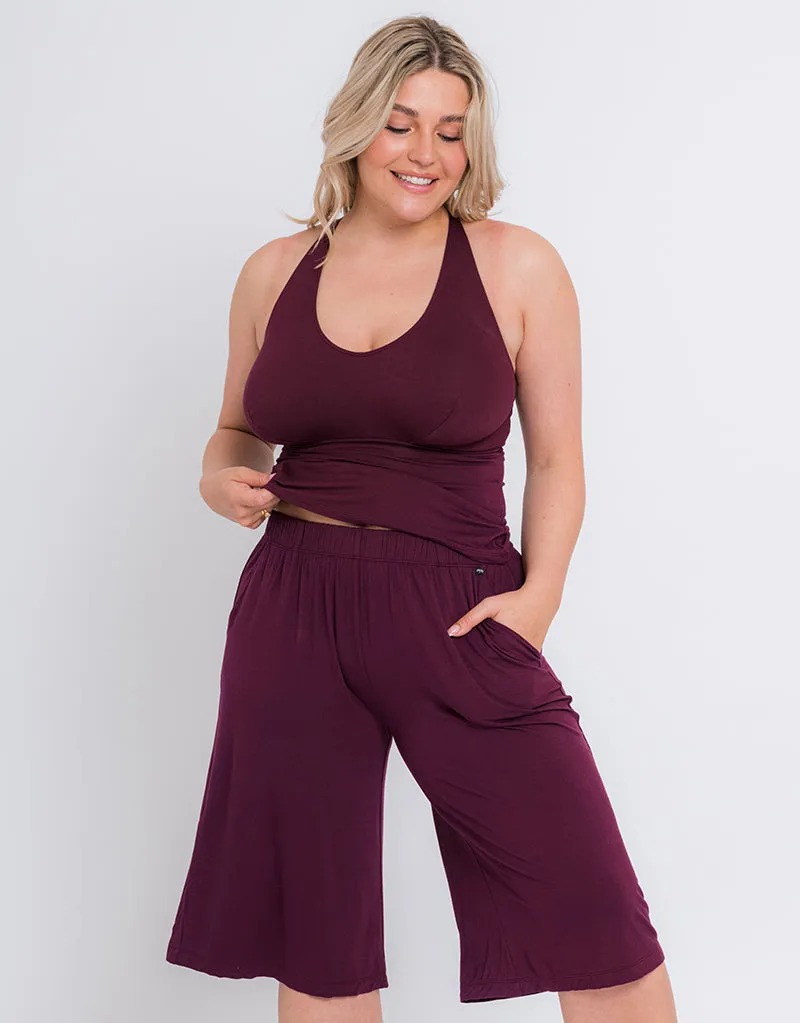Curvy Kate Softease Cropped Pyjama Bottom Fig