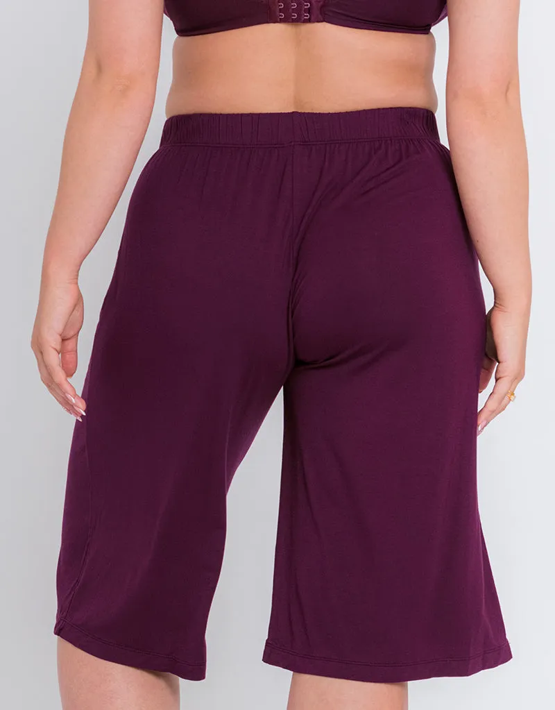 Curvy Kate Softease Cropped Pyjama Bottom Fig