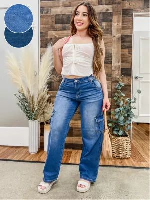 Dakota Stretch Cargo Jeans