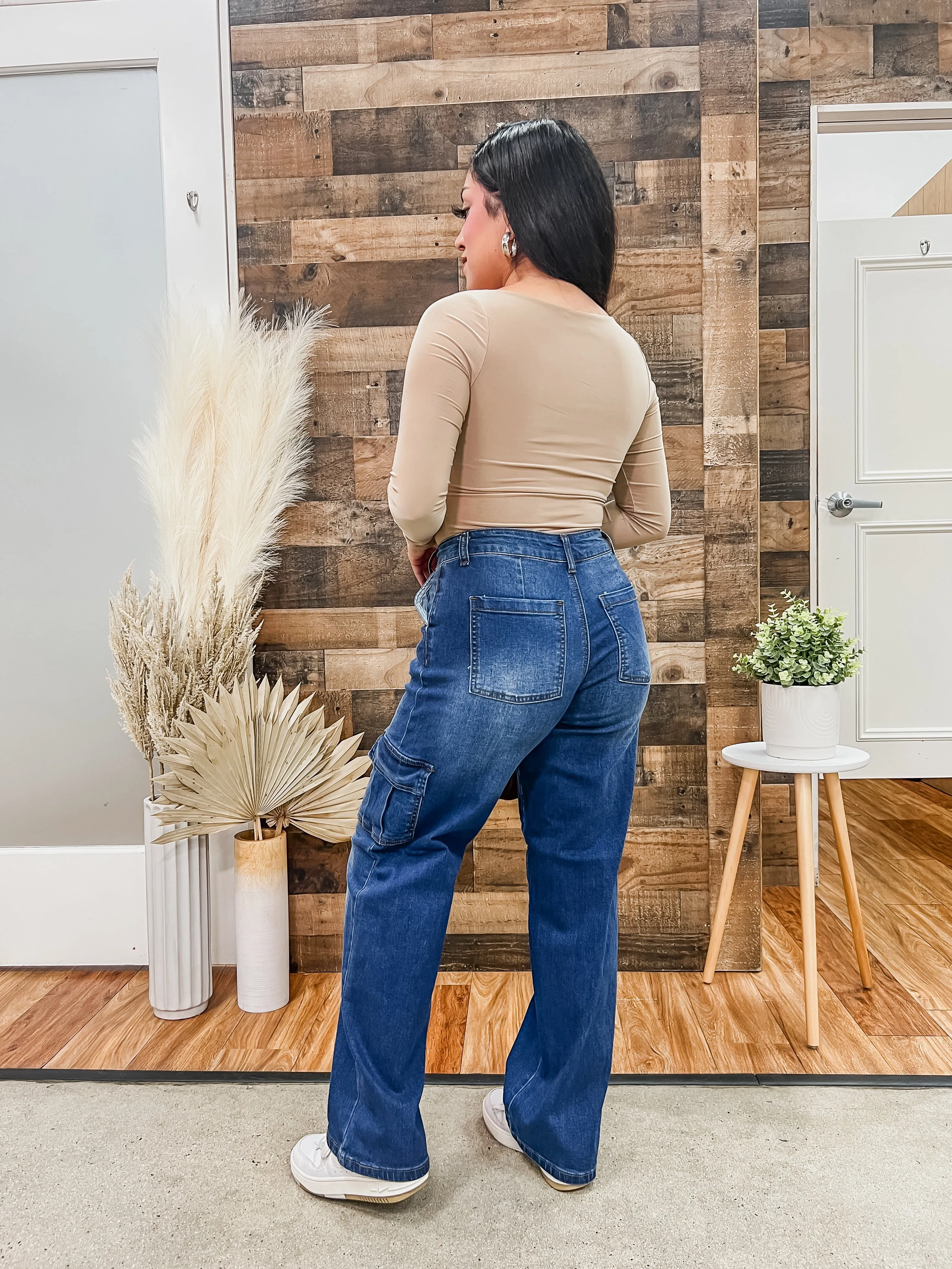 Dakota Stretch Cargo Jeans
