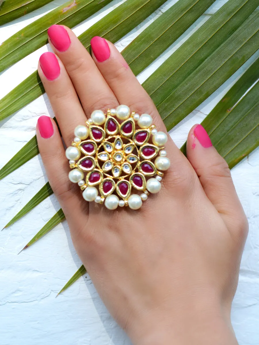 Damini Kundan Ring