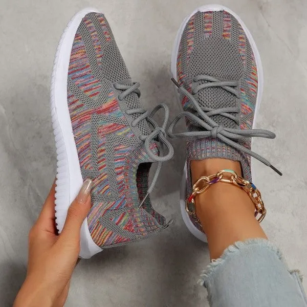 deanwangkt - Black Casual Sportswear Daily Patchwork Frenulum Round Comfortable Out Door Shoes