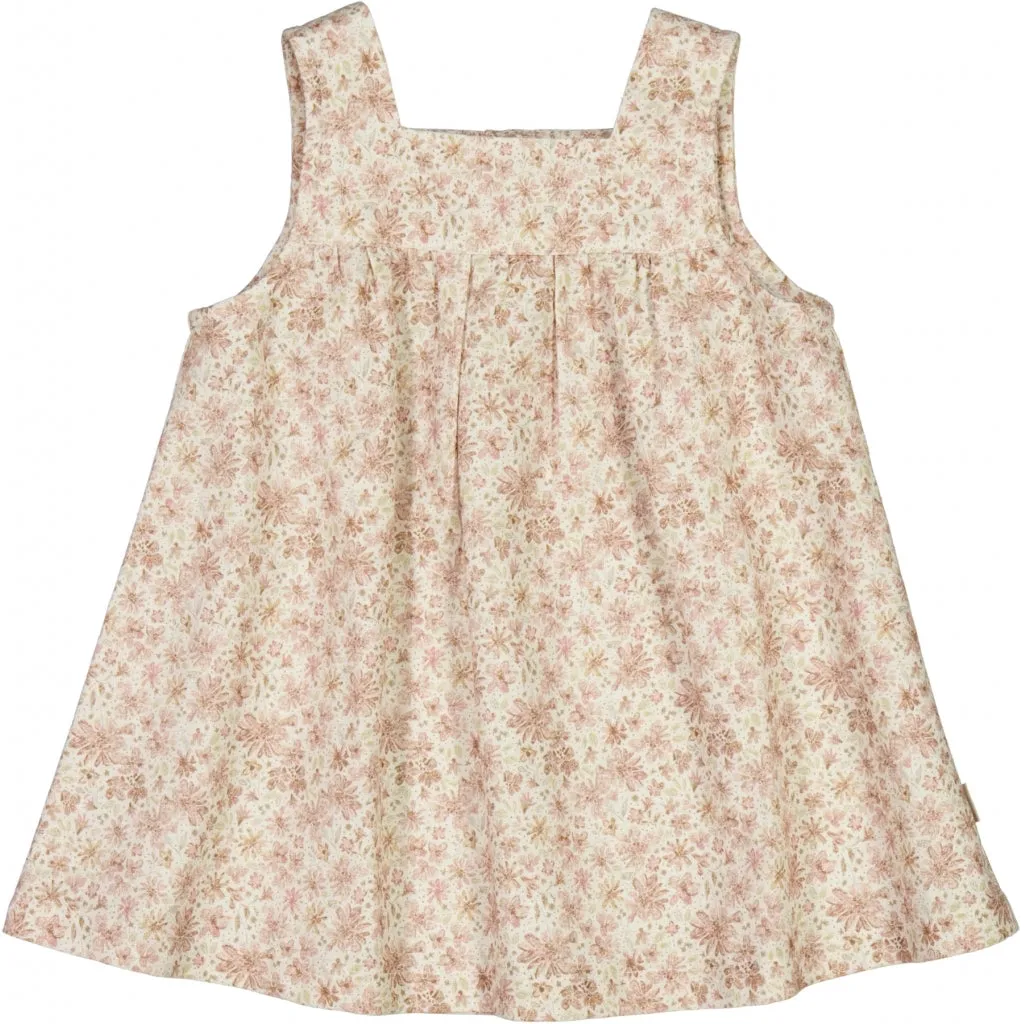 Dress Ayla - eggshell flowers