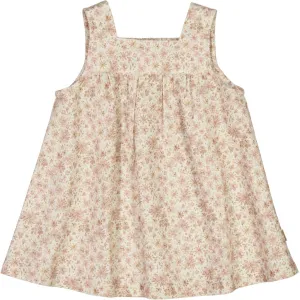 Dress Ayla - eggshell flowers