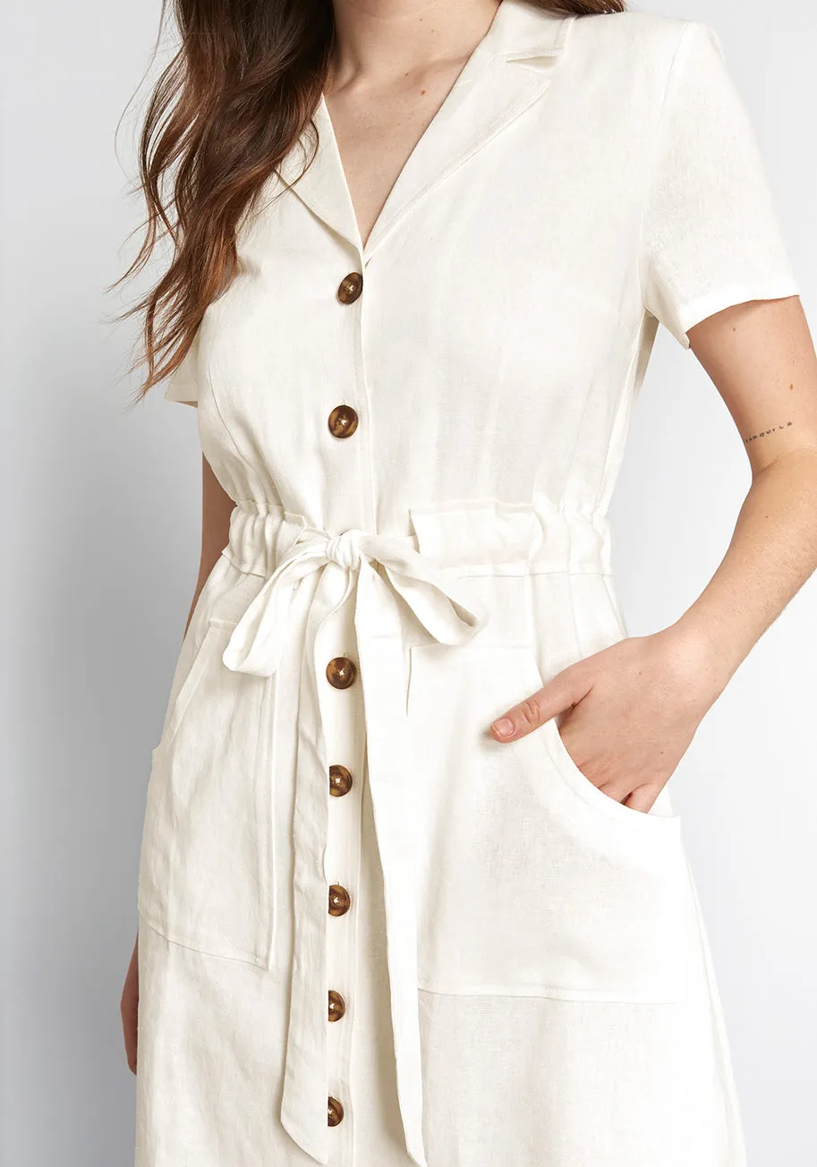 Enthralled Again Shirt Dress