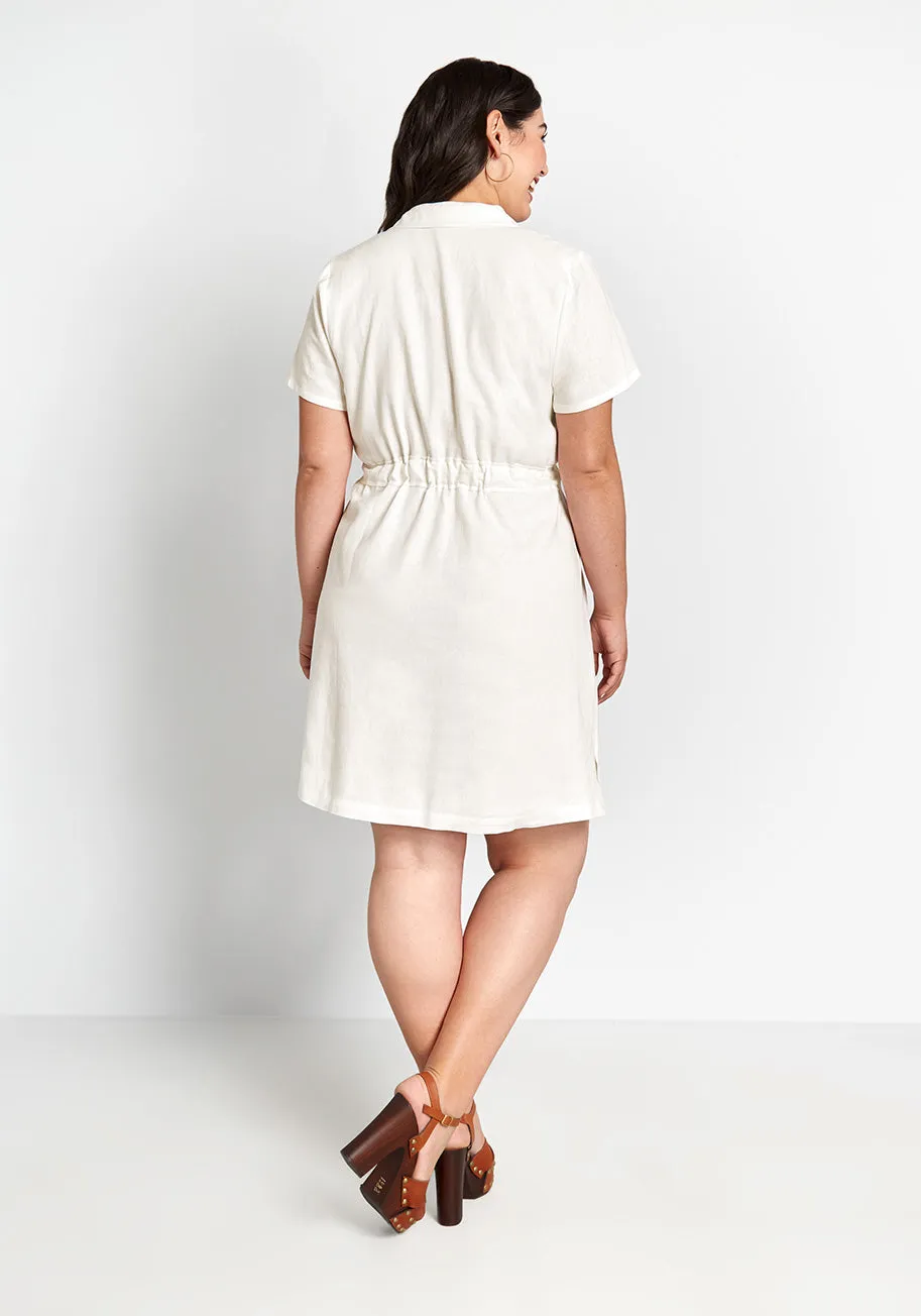Enthralled Again Shirt Dress