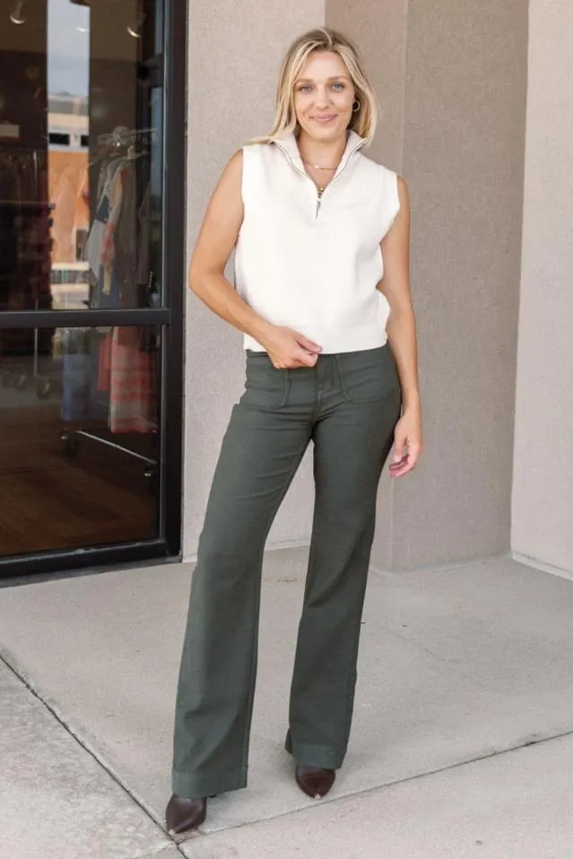 Faherty Stretch Terry Patch Pocket Pants