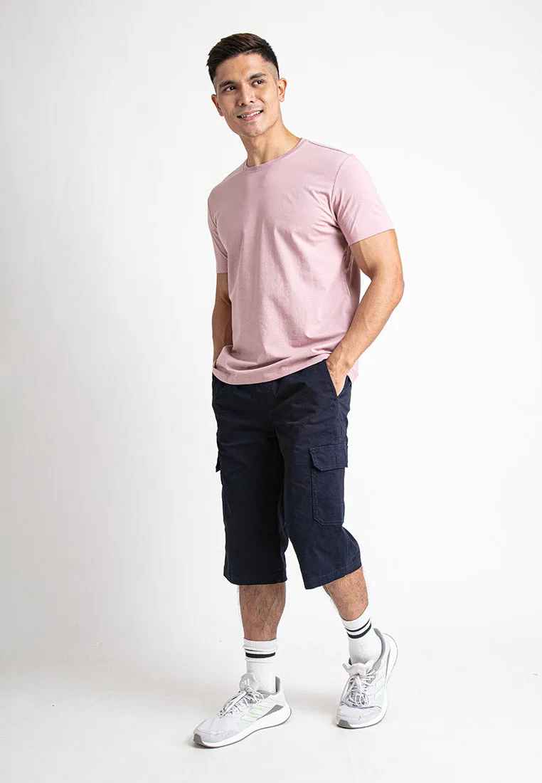 Forest 100% Cotton Twill 27"/28" Cargo Pants Men Shorts Casual 3 Quarter Short Pants Men | Seluar Pendek Lelaki - 665069