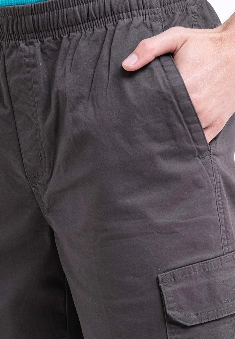 Forest 100% Cotton Twill 27"/28" Cargo Pants Men Shorts Casual 3 Quarter Short Pants Men | Seluar Pendek Lelaki - 665069