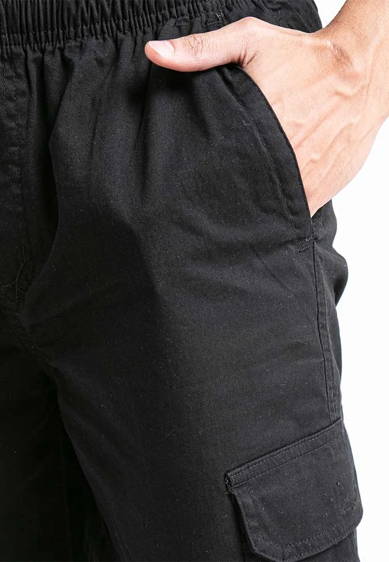 Forest 100% Cotton Twill 27"/28" Cargo Pants Men Shorts Casual 3 Quarter Short Pants Men | Seluar Pendek Lelaki - 665069