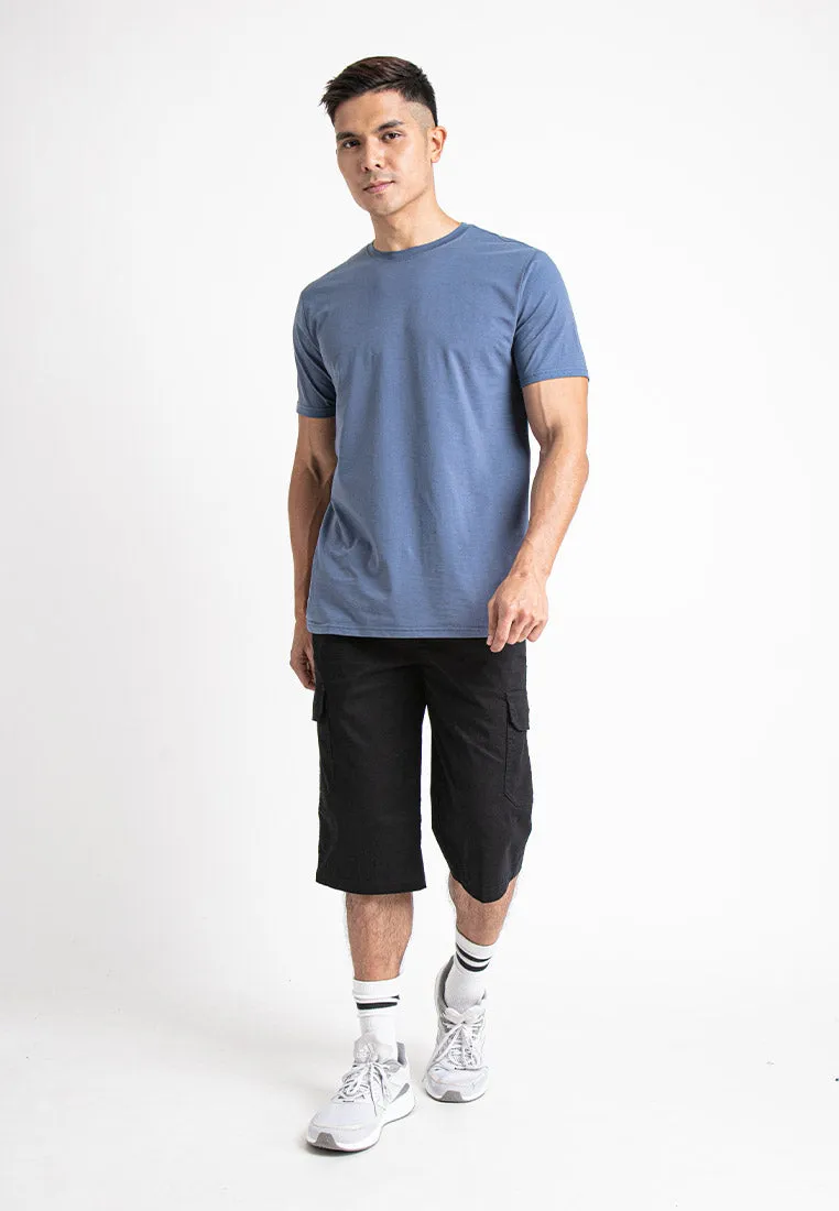 Forest 100% Cotton Twill 27"/28" Cargo Pants Men Shorts Casual 3 Quarter Short Pants Men | Seluar Pendek Lelaki - 665069