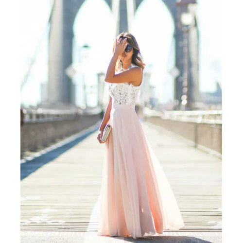 Gabriella - Lace and Chiffon Bustier Dress