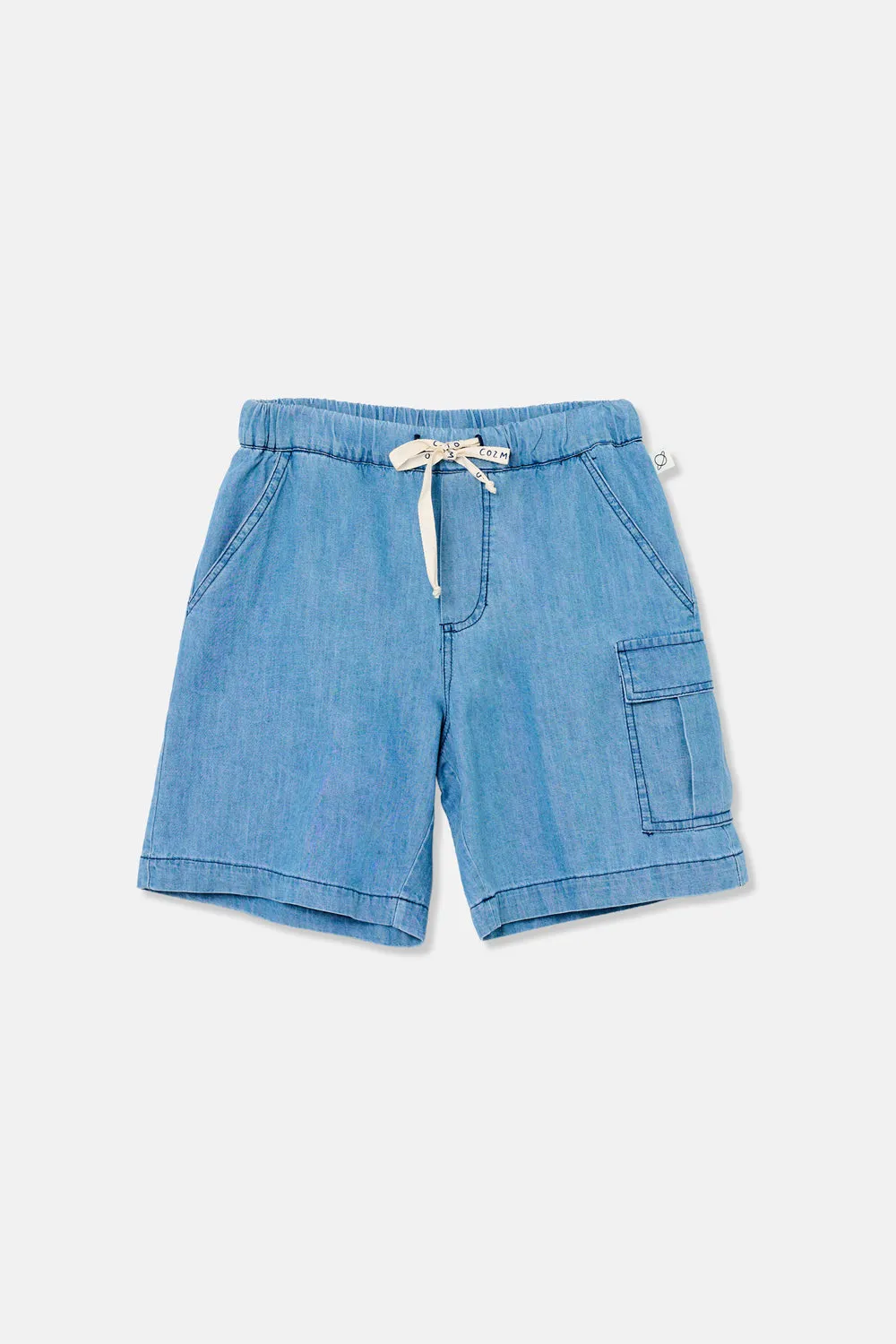 Heritage Denim Baby Bermuda Shorts