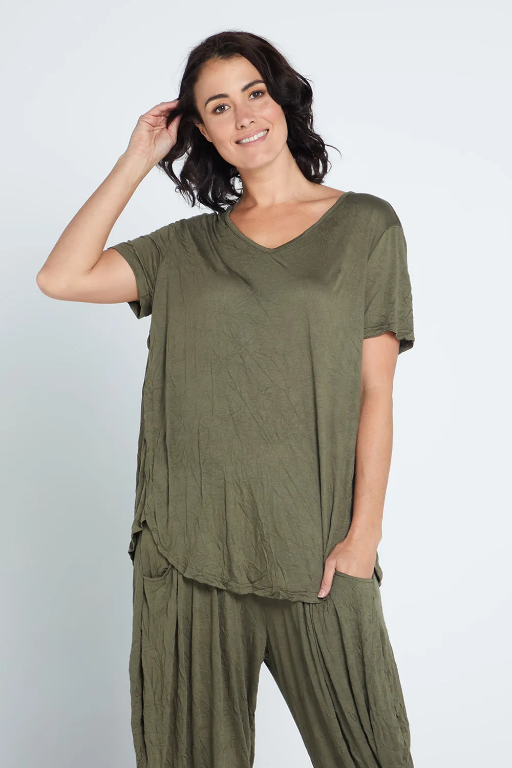 Jackie Top - Khaki