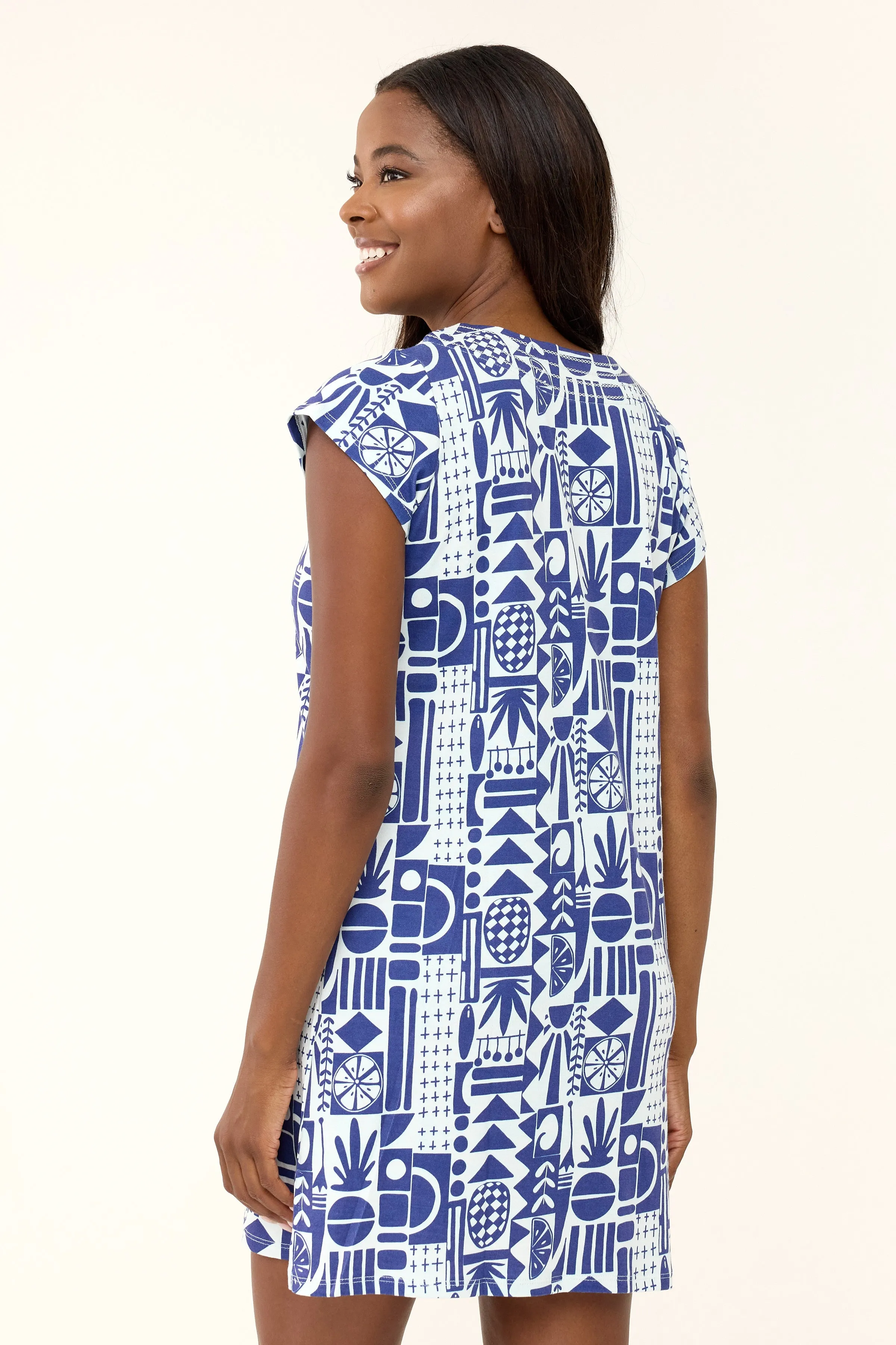 Josie Dress - Skipper Blue Limin