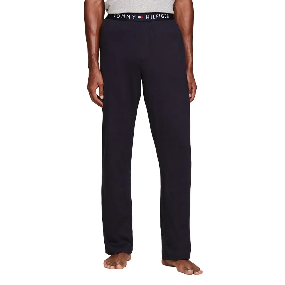 Logo Waistband Trousers, Navy