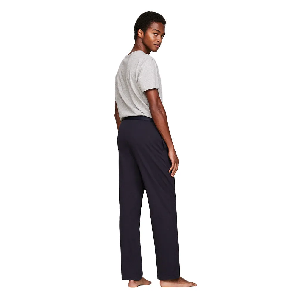 Logo Waistband Trousers, Navy