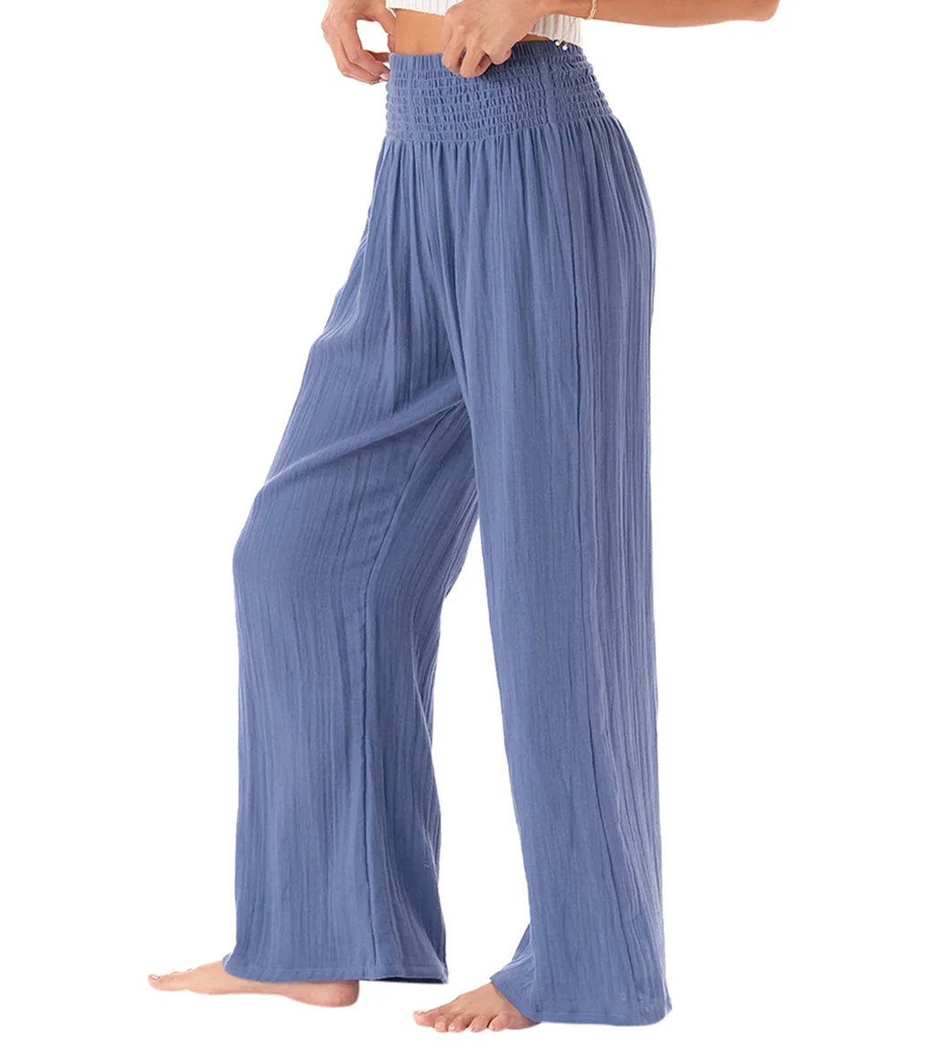 Lotus and Luna Cotton Wide Leg Pants