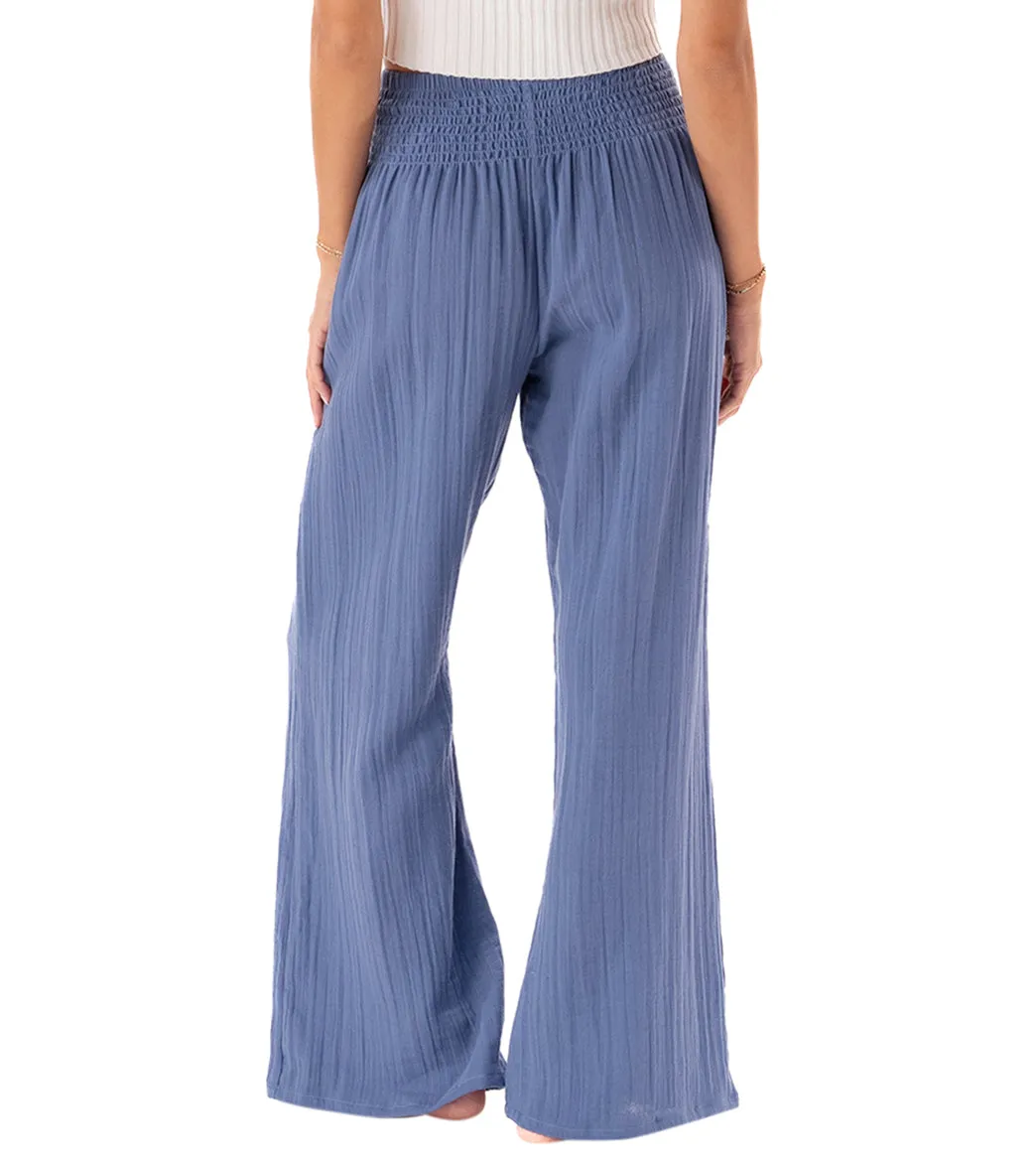 Lotus and Luna Cotton Wide Leg Pants