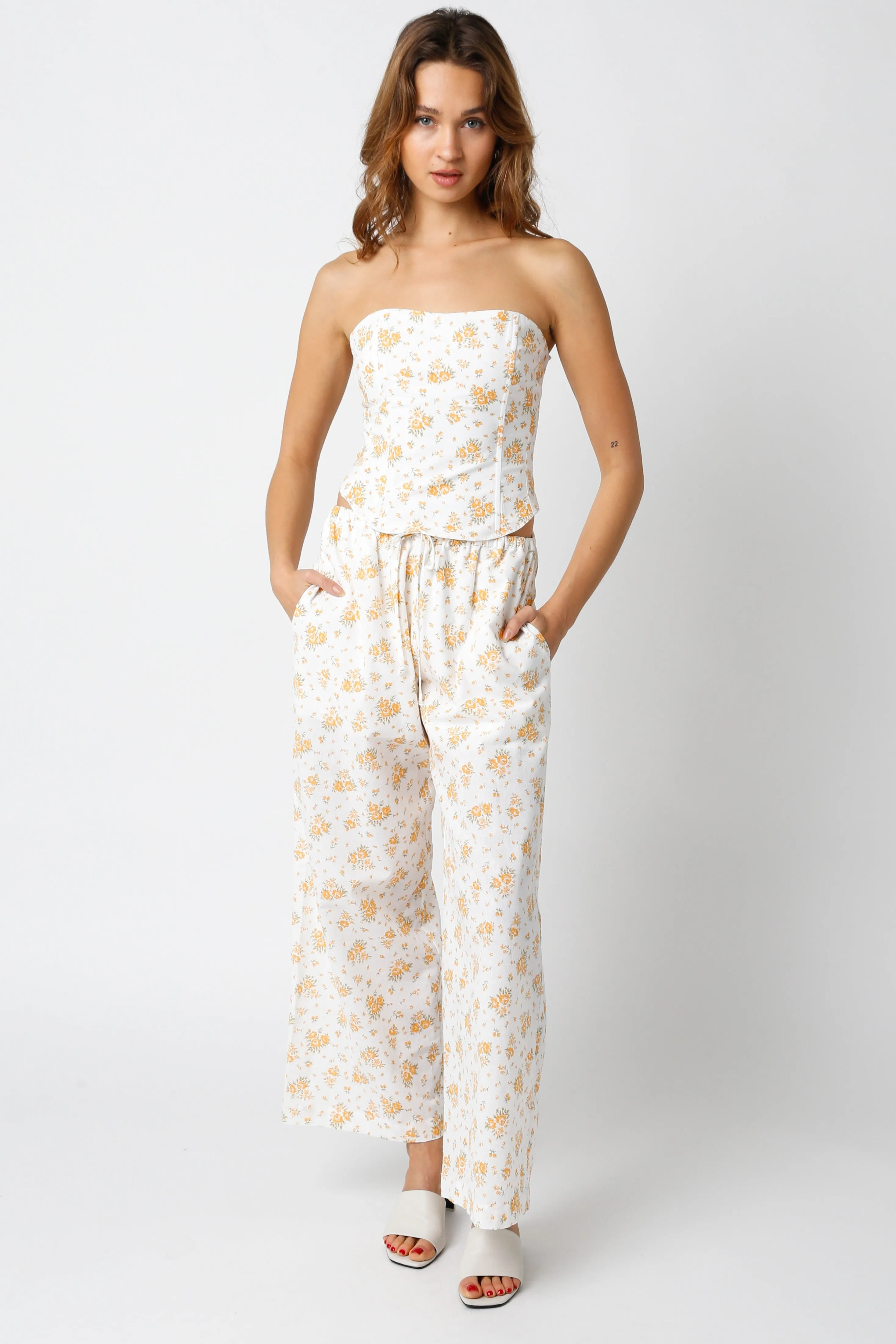 MARIGOLD WIDE LEG PANTS