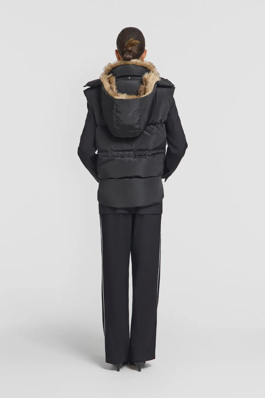 Morpheus Puffer Vest Black