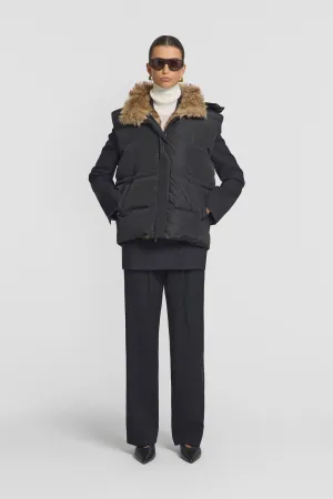 Morpheus Puffer Vest Black