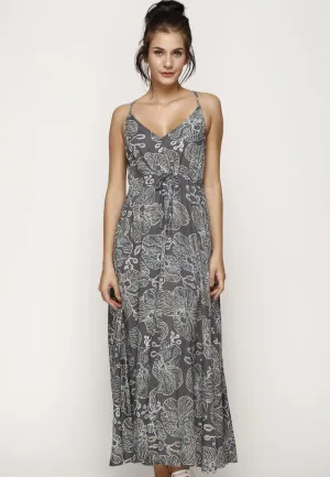Natalie Maxi Dress Floral Green